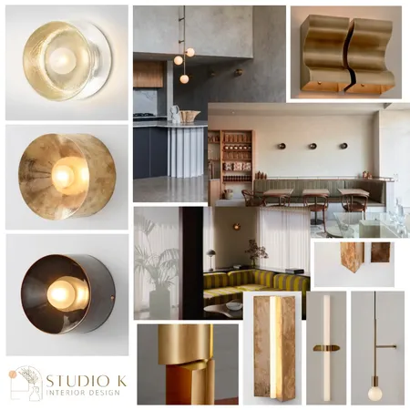 Y & N Sagar - Feature Lighting - Volker Light Interior Design Mood Board by bronteskaines on Style Sourcebook