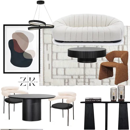 Contemporary Home Interior Design Mood Board by Interiors By Zai on Style Sourcebook