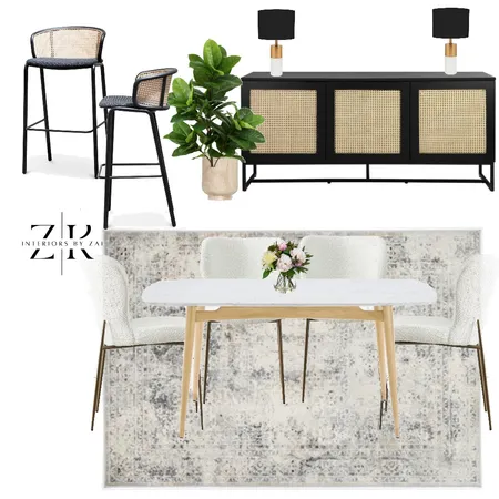 light modern dining Interior Design Mood Board by Interiors By Zai on Style Sourcebook