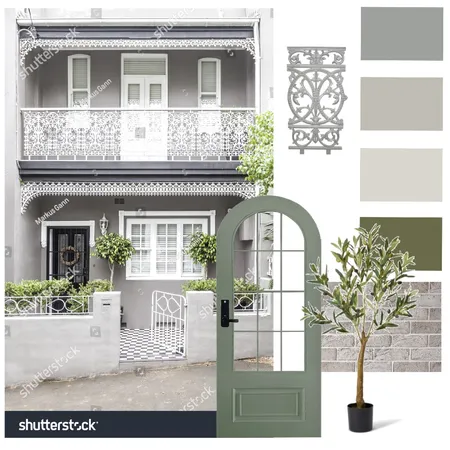 Victorian Terraced building Exterior Interior Design Mood Board by Chris on Style Sourcebook