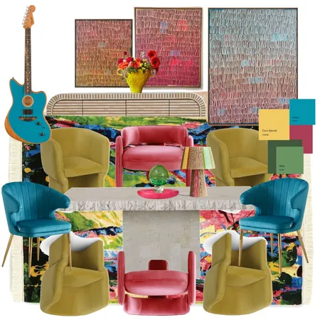 Dining Room Interior Design Mood Board by dl2407 on Style Sourcebook