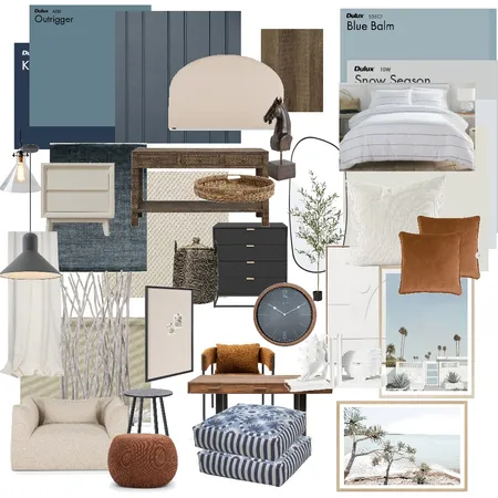 Teen BR/Guest Room Interior Design Mood Board by AOKay Interiors on Style Sourcebook