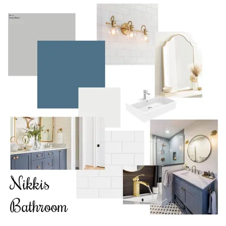 Nikki’s Bathroom Interior Design Mood Board by Stephsdesignbook on Style Sourcebook