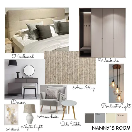 NANNYS ROOM Interior Design Mood Board by Oeuvre Designs 2 on Style Sourcebook