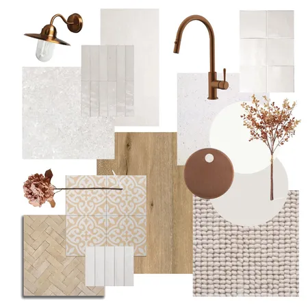 Warm Modern Farmhouse Interior Design Mood Board by ponderhome on Style Sourcebook