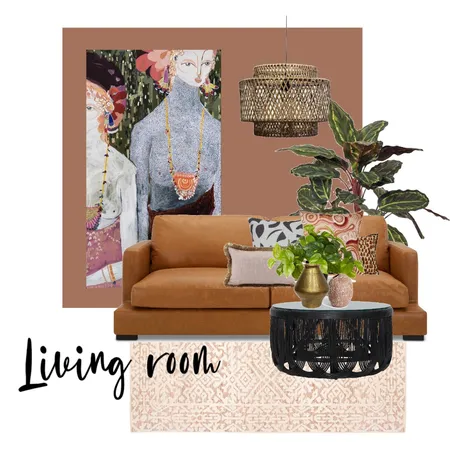 Bohemian Living Room 3 Interior Design Mood Board by Mood Board Love on Style Sourcebook