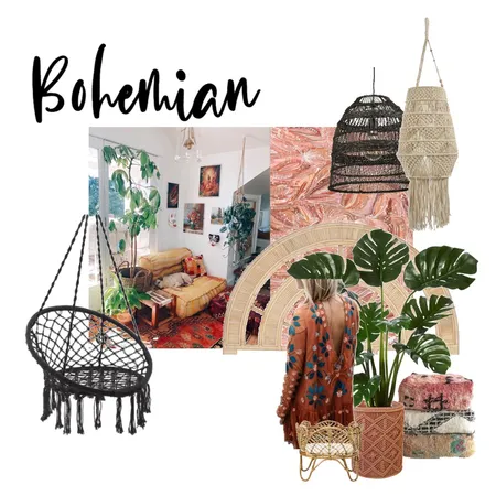 Bohemian Design Style Interior Design Mood Board by Mood Board Love on Style Sourcebook