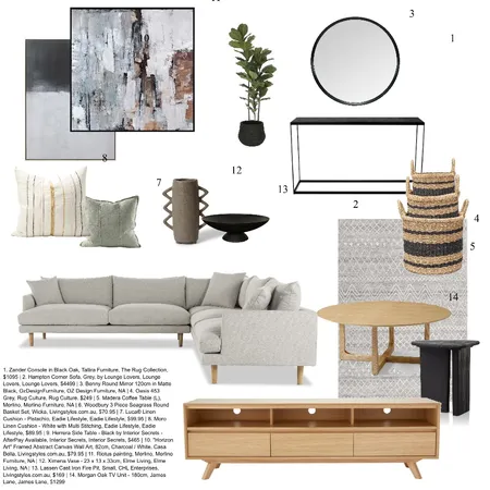 Living room Interior Design Mood Board by Ceeabraham on Style Sourcebook