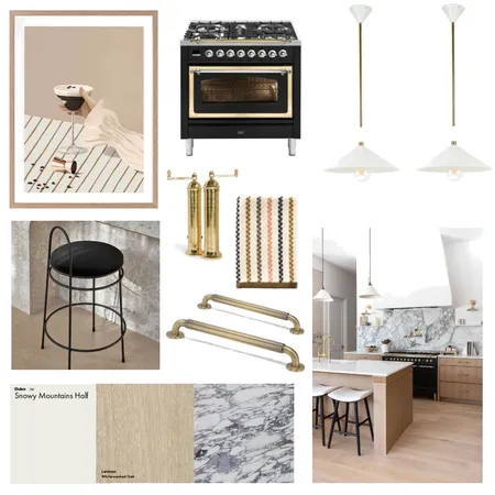 Chic Kitchen Interior Design Mood Board by Eliza Grace Interiors on Style Sourcebook