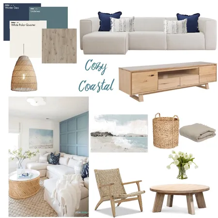 Cozy Coastal Interior Design Mood Board by Lisetheriault7@gmail.com on Style Sourcebook