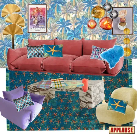 Cinema 8 Interior Design Mood Board by dl2407 on Style Sourcebook