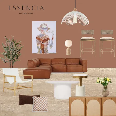 Modern Living Interior Design Mood Board by Essencia Interiors on Style Sourcebook