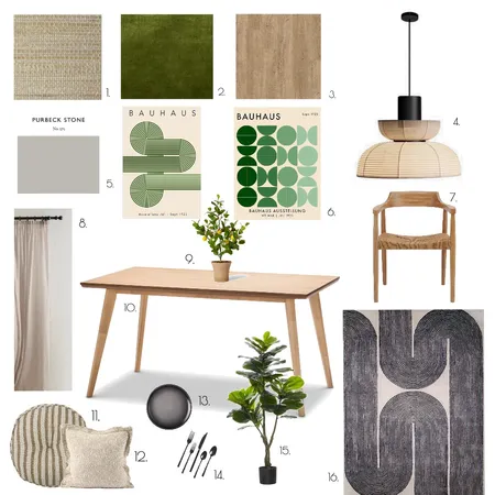 Darling Dining Nook Interior Design Mood Board by lwood on Style Sourcebook