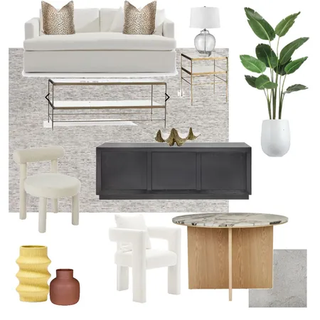 Living Room/Dining - Option 3 Interior Design Mood Board by courtneychristiecaraco on Style Sourcebook