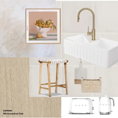 Warm coastal kitchen Interior Design Mood Board by Styled by Jo on Style Sourcebook