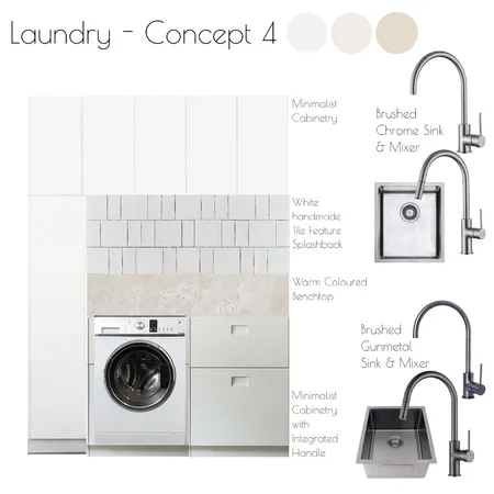 Hunter Valley - Laundry Concept 4 Interior Design Mood Board by Libby Malecki Designs on Style Sourcebook