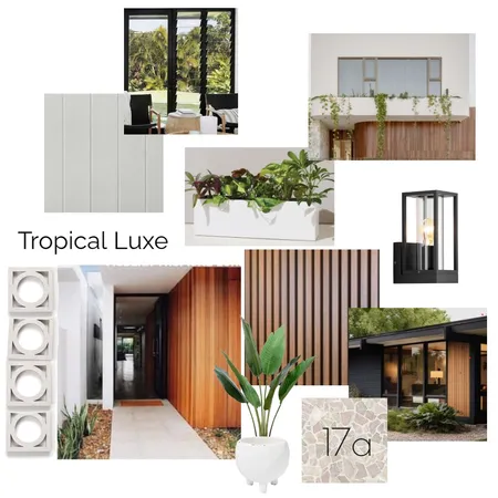 Tropical Luxe 17A Lindley Road Interior Design Mood Board by Loom+Tusk Interiors on Style Sourcebook