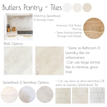 Hunter Valley - Butlers Pantry Tiles Interior Design Mood Board by Libby Malecki Designs on Style Sourcebook