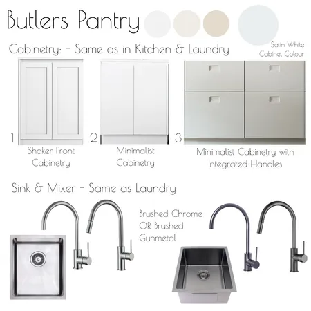 Hunter Valley - Butlers Pantry Interior Design Mood Board by Libby Malecki Designs on Style Sourcebook