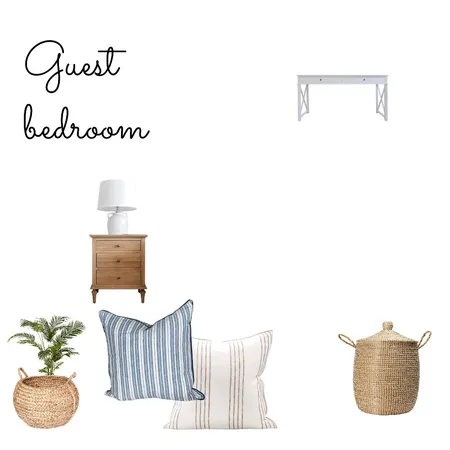 Guest Bedroom Interior Design Mood Board by yvettemcget on Style Sourcebook