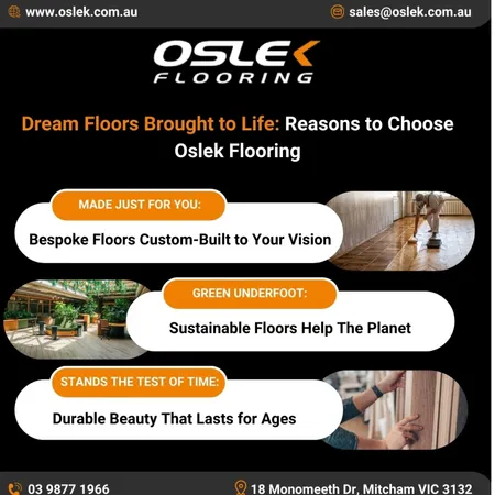 Dream Floors Brought to Life: Reasons to Choose Oslek Flooring Interior Design Mood Board by Oslek Flooring on Style Sourcebook