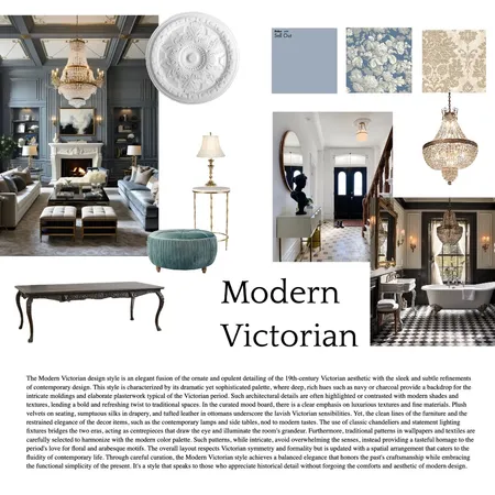 Modern Victorian Mood Board Interior Design Mood Board by Luxus Homes on Style Sourcebook