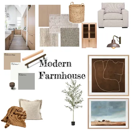 Modern Farmhouse module 3 Interior Design Mood Board by Jlp426 on Style Sourcebook