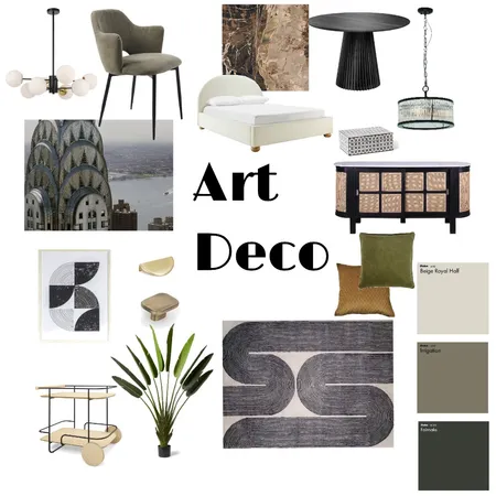 Art Deco Module 3 Interior Design Mood Board by Jlp426 on Style Sourcebook