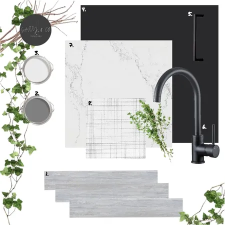 Kitchen Material Board Interior Design Mood Board by Savvy & Co. on Style Sourcebook