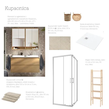 Kupaonica Interior Design Mood Board by acikovic on Style Sourcebook