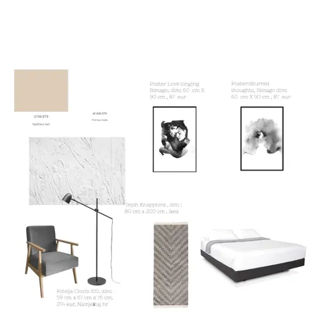 sPAVAĆA SOBA Interior Design Mood Board by acikovic on Style Sourcebook