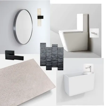 Powder Room - Concept 1 Interior Design Mood Board by Authentic Spaces on Style Sourcebook