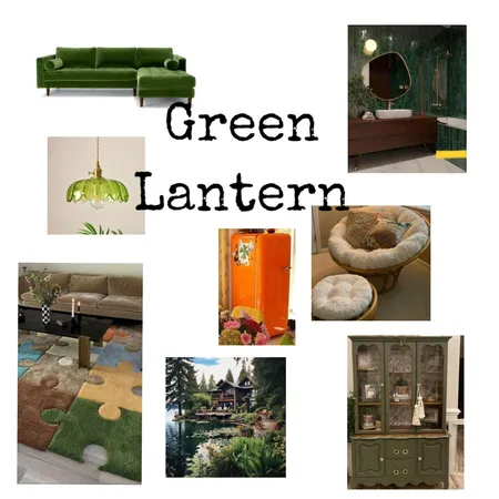 Green Lantern Interior Design Mood Board by cl24cruzd@hsonetone.clsd.net on Style Sourcebook