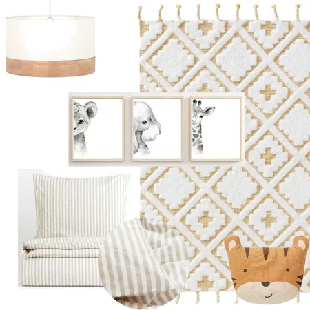 Lewis Bed Wall 2 Interior Design Mood Board by VanessaAdamson on Style Sourcebook