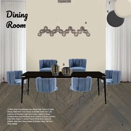 Dining Room Interior Design Mood Board by DanV on Style Sourcebook