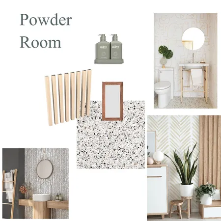 Powder Room Interior Design Mood Board by Alberny on Style Sourcebook