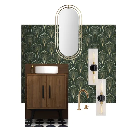 Cecilia Bathroom Interior Design Mood Board by VanessaAdamson on Style Sourcebook