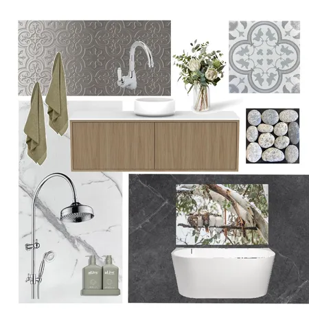 Cottage Ensuite Interior Design Mood Board by jaimet on Style Sourcebook