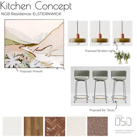 NGB Residence Kitchen Interior Design Mood Board by Debschmideg on Style Sourcebook