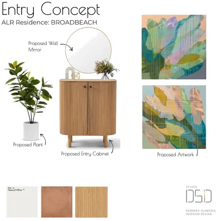 ALR RESIDENCE Entry Interior Design Mood Board by Debschmideg on Style Sourcebook