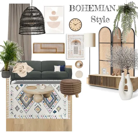 bohemian mood board Interior Design Mood Board by Noora9 on Style Sourcebook