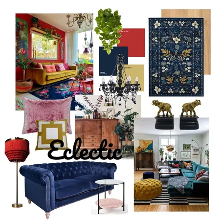 Eclectic Moodboard Interior Design Mood Board by Sandy Benbow on Style Sourcebook