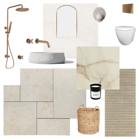 Bathroom Coastal Luxe Interior Design Mood Board by CarolineB83 on Style Sourcebook