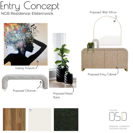 NGB Residence Entry Interior Design Mood Board by Debschmideg on Style Sourcebook