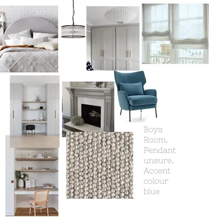 Boys Room Interior Design Mood Board by Renovating a Victorian on Style Sourcebook