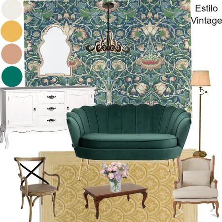 estilo vintage Interior Design Mood Board by natyroberto on Style Sourcebook