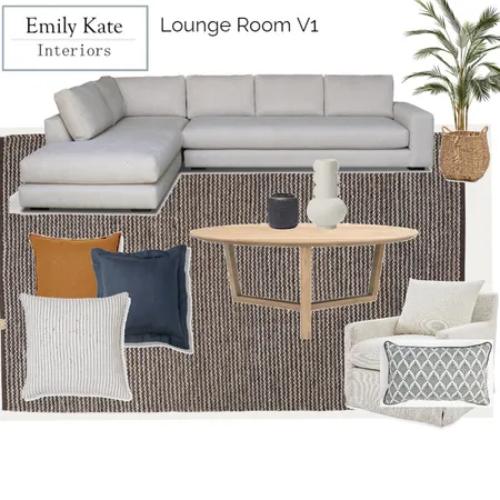 Melinda Lounge Room Version 1 Interior Design Mood Board by EmilyKateInteriors on Style Sourcebook