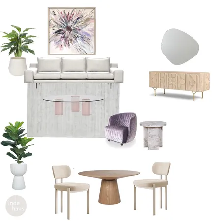 Claremont - Lilac Scheme Interior Design Mood Board by indi haus on Style Sourcebook