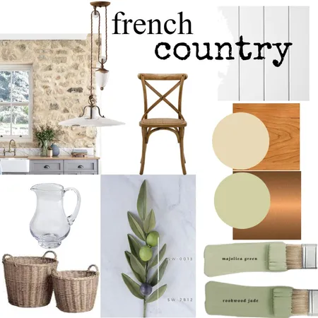 french country Interior Design Mood Board by melanie wen on Style Sourcebook