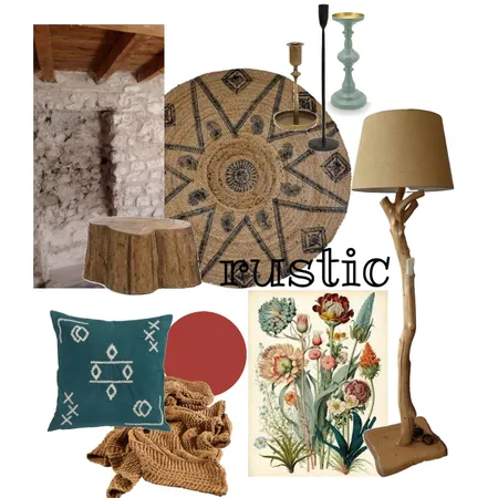 rustic Interior Design Mood Board by melanie wen on Style Sourcebook